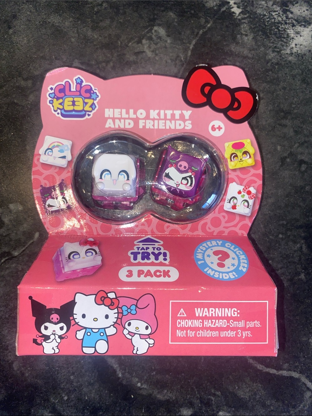 Clickeez Hello Kitty And Friends 3 Pack